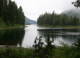 Southern end of Dorothy Lake, small islands