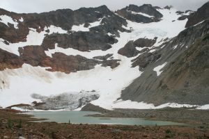 Lyman Glacier, at the base of Chiwawa Mt.