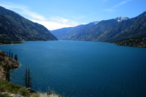 Lake Chelan viewed from the Lakeshore Trail