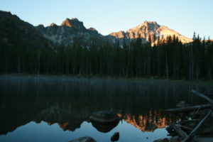 Early Morning at Lower Snow Lake.