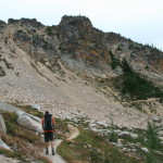 On the PCT, at Cutthroat Pass