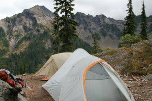Our site at Marmot Lake