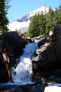 North Fork Squaw Creek, with Middle Sister in background
