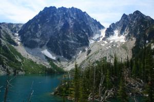 Dragontail Peak, Colchuck Peak, and Colchuck Lake