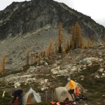Camp at Stiletto Lake