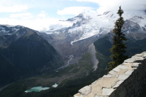 Glacier view vista, Mt. Rainier, Emmons Glacier, and the White River